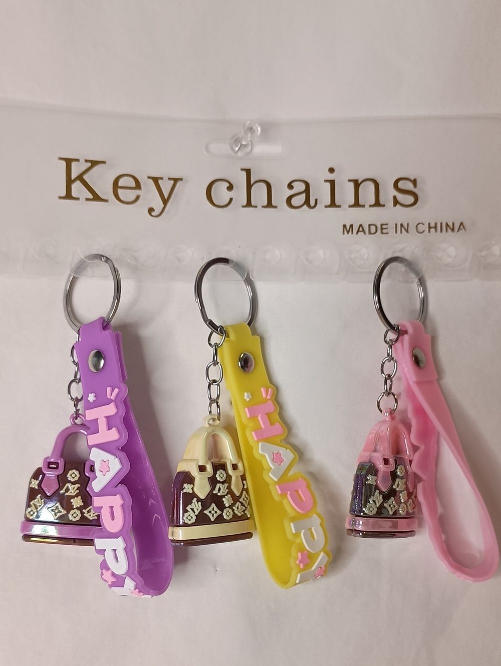 Womens Fashion Keychain Bag Charm Accessories for Purse